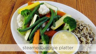 Steamed Veggie Platter