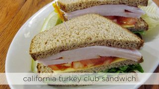 California Turkey Club Sandwich